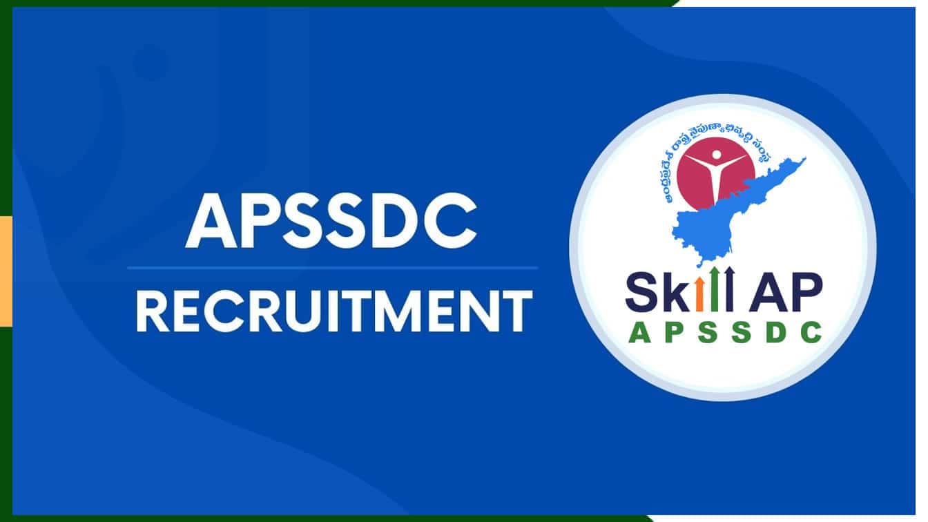 APSSDC Recruitment 2024