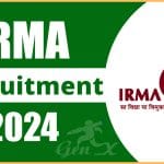 IRMA Recruitment 2024: Apply Online for Various Consultant Vacancies. IRMA Recruitment 2024