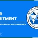 NCPOR Recruitment 2024-2025: Walk-in Interview for 26 Project Scientist Positions. NCPOR Recruitment 2024-2025