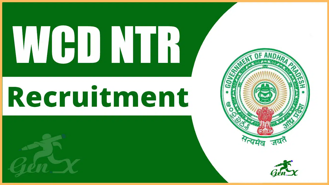 WCD NTR Recruitment 24-2025