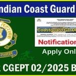 Indian Coast Guard Recruitment Apply Online for 300 Navik Vacancies | GenXPrime Indian Coast Guard Recruitment