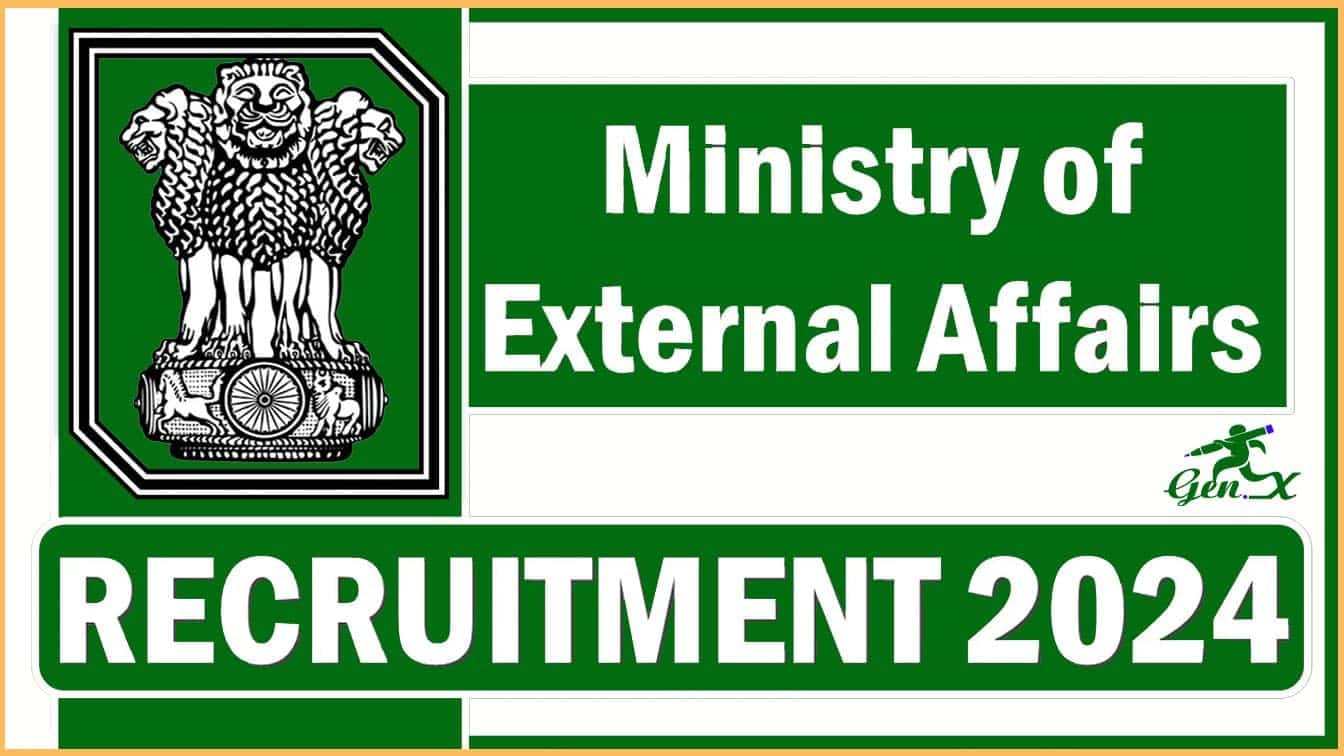 Ministry of External Affairs Recruitment
