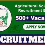 ASRB Recruitment 2025 Apply Online for 582 Agricultural Research Service Vacancies. ASRB Recruitment 2025