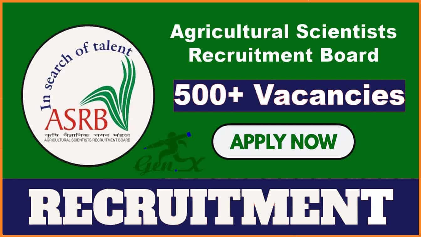 ASRB Recruitment 2025