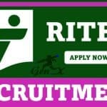 RITES Recruitment 2025 Apply Online for 94 Resident Engineer, Technical Assistant Vacancies. RITES Recruitment 2025