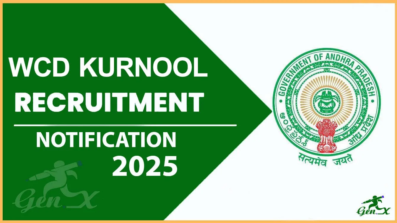 WCD Kurnool Recruitment 2025