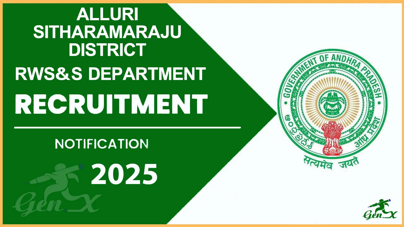 Alluri Sitharama Raju District RWS&S Department Recruitment 2025