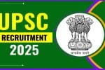 UPSC Recruitment 2025
