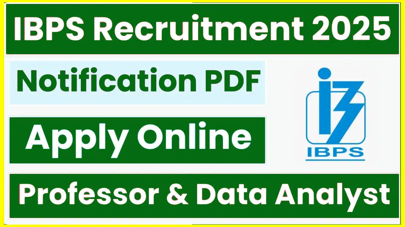 IBPS Recruitment 2025