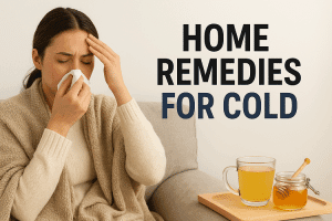 Best Home Remedies for Cold in Telugu