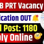 Assistant Teacher Recruitment 2025 – Apply Online For 1180 DSSSB Notification Assistant Teacher Recruitment 2025