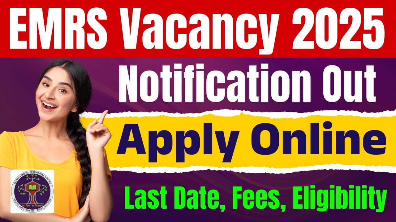 EMRS Teaching and Non-Teaching Recruitment 2025