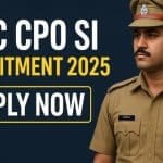 SSC SI In Delhi Police & CAPF Recruitment 2025 – Apply Online For 3073 Vacancies Notification SSC SI In Delhi Police