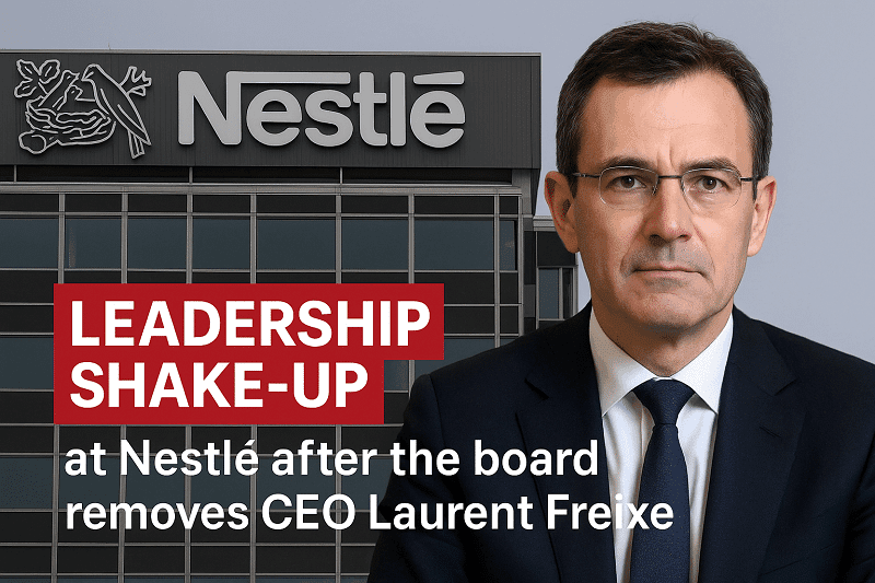Nestle CEO Laurent Freixe Fired