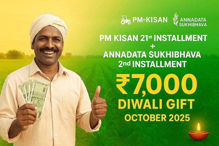 PM Kisan 21st Installment and Annadata Sukhibhava 2nd Installment