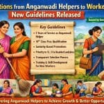 Promotions from Anganwadi Helpers to Workers